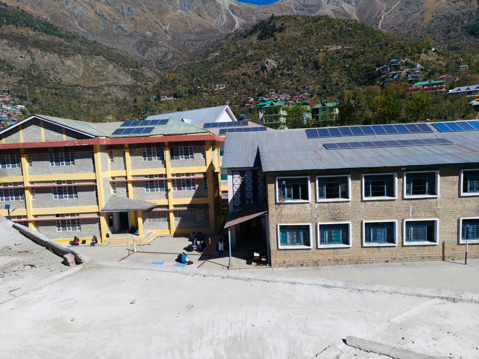 Playground and sports activities